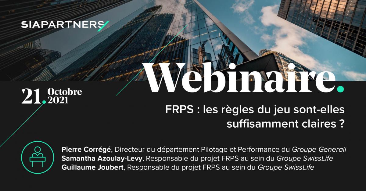 Webinaire : FRPS : Les règles du jeu sont-elles suffisamment claires ?