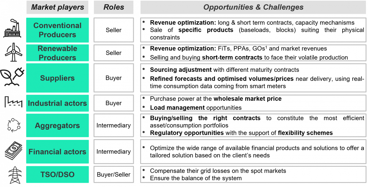 Opportunities and Challenges of  Power Exchanges Differentiation